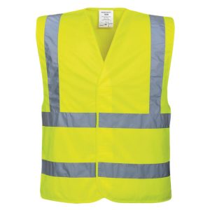 Portwest C470 Hi Viz Vest Dual Size
