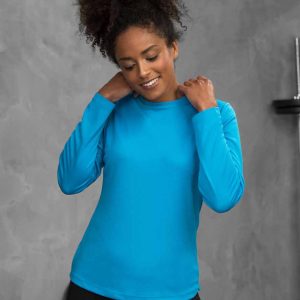 AWDi JC012 Ladies Long Sleeve Wicking T Shirt
